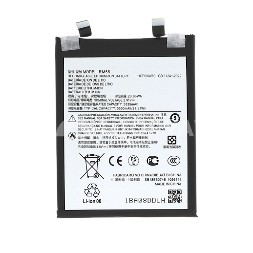 Batterie Moto Edge 60 Fusion