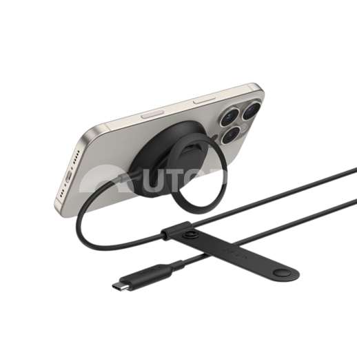 BELKIN Chargeur MagSafe Qi2 25W avec support (Noir)