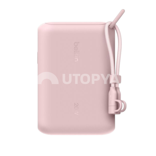 BELKIN PowerBank 10 000 mAh avec ecran Intégré (Rose)