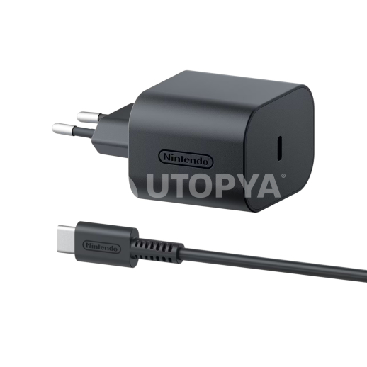 Chargeur Secteur + Câble USB-C Nintendo Switch 2