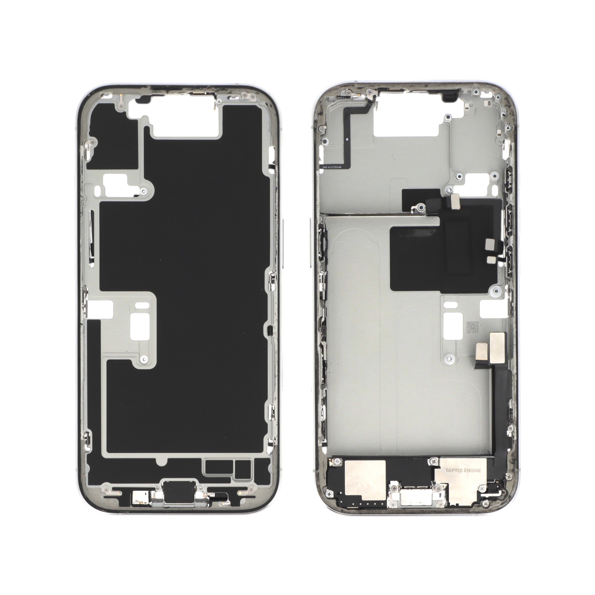 Châssis Central Titane Blanc iPhone 16 Pro (Avec Composants) (Pulled A)