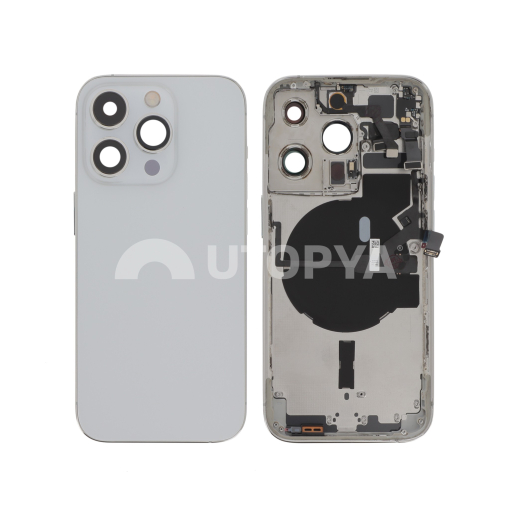 Châssis Complet Argent iPhone 14 Pro (Avec MagSafe) (Sans Logo)
