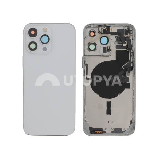 Châssis Complet Argent iPhone 14 Pro Max (Avec MagSafe) (Sans Logo)