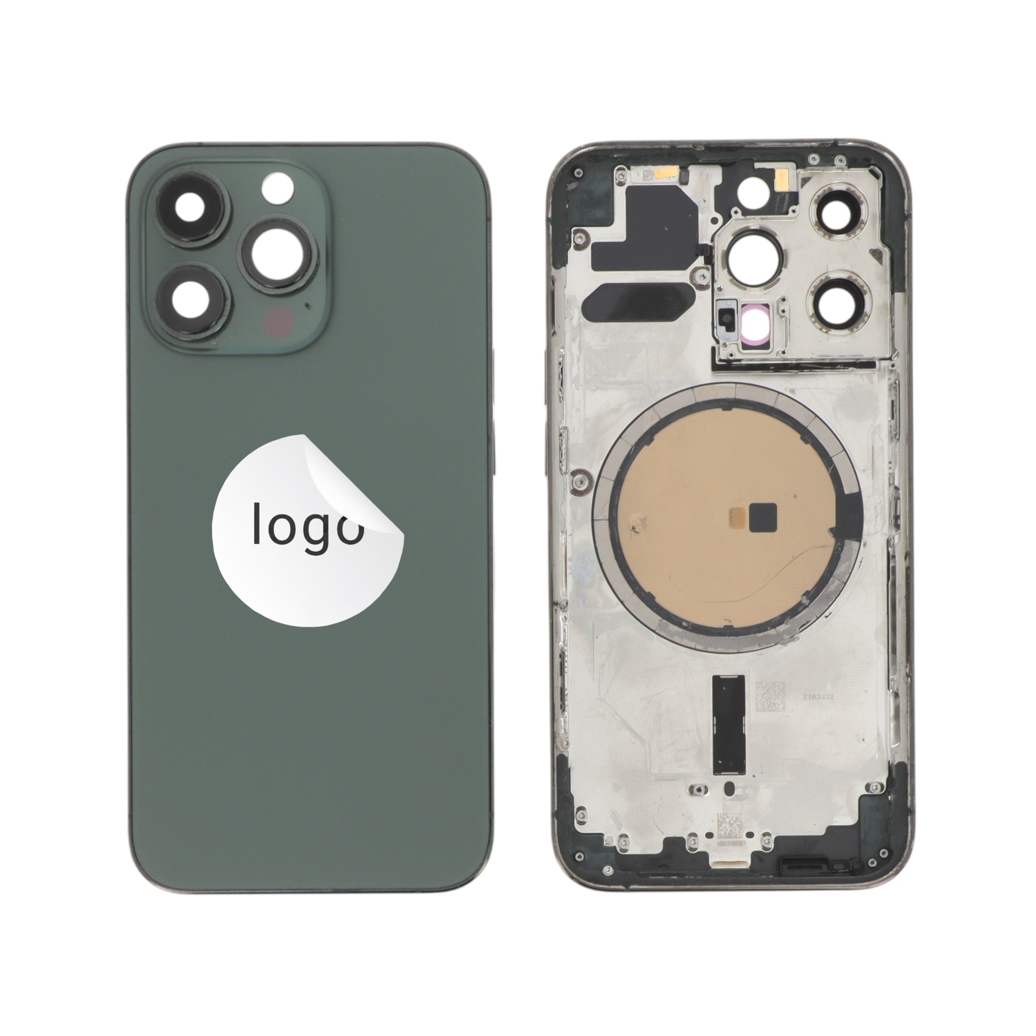 Châssis Complet Vert Alpin iPhone 13 Pro (Pulled B)