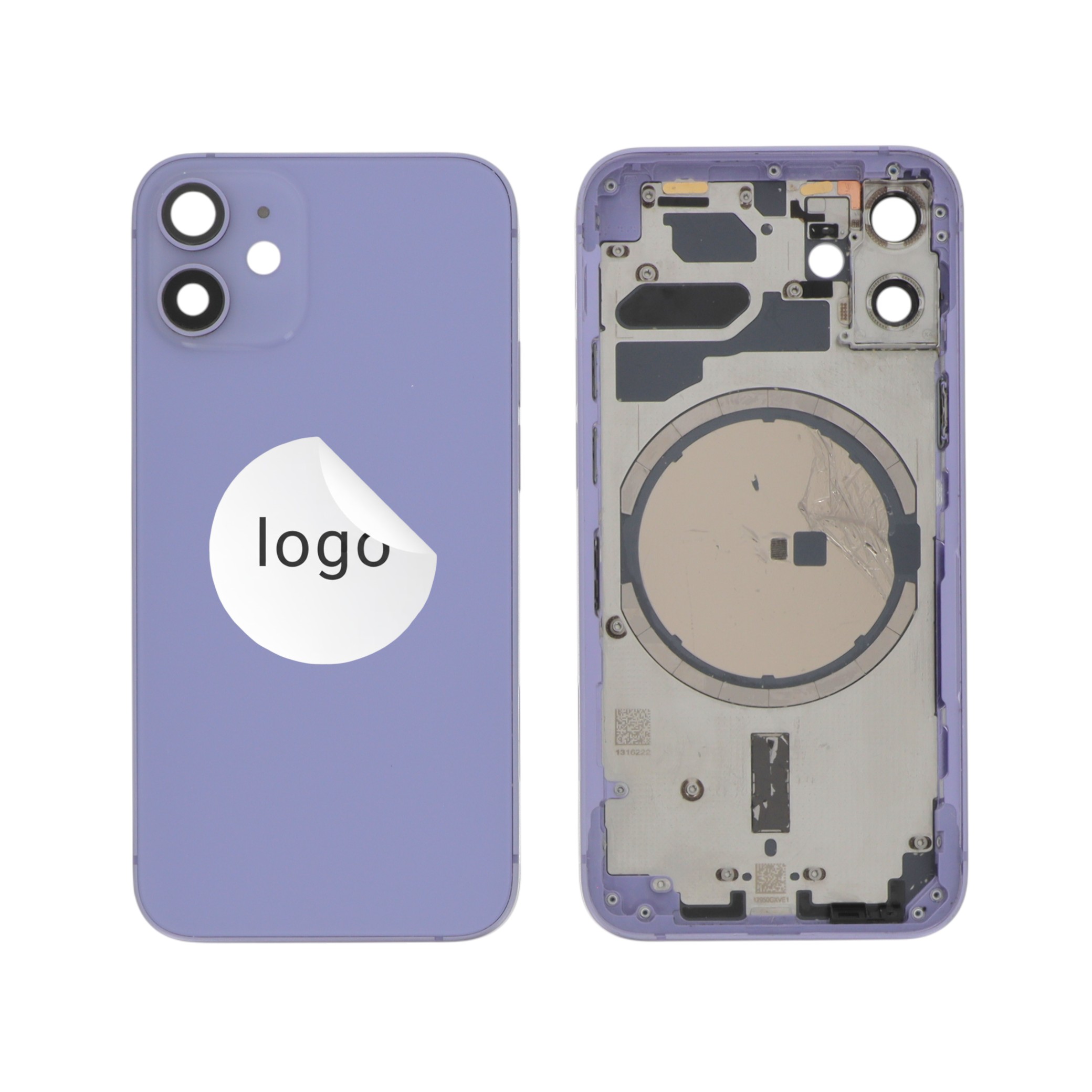 Châssis Complet Violet iPhone 12 Mini (Pulled A)