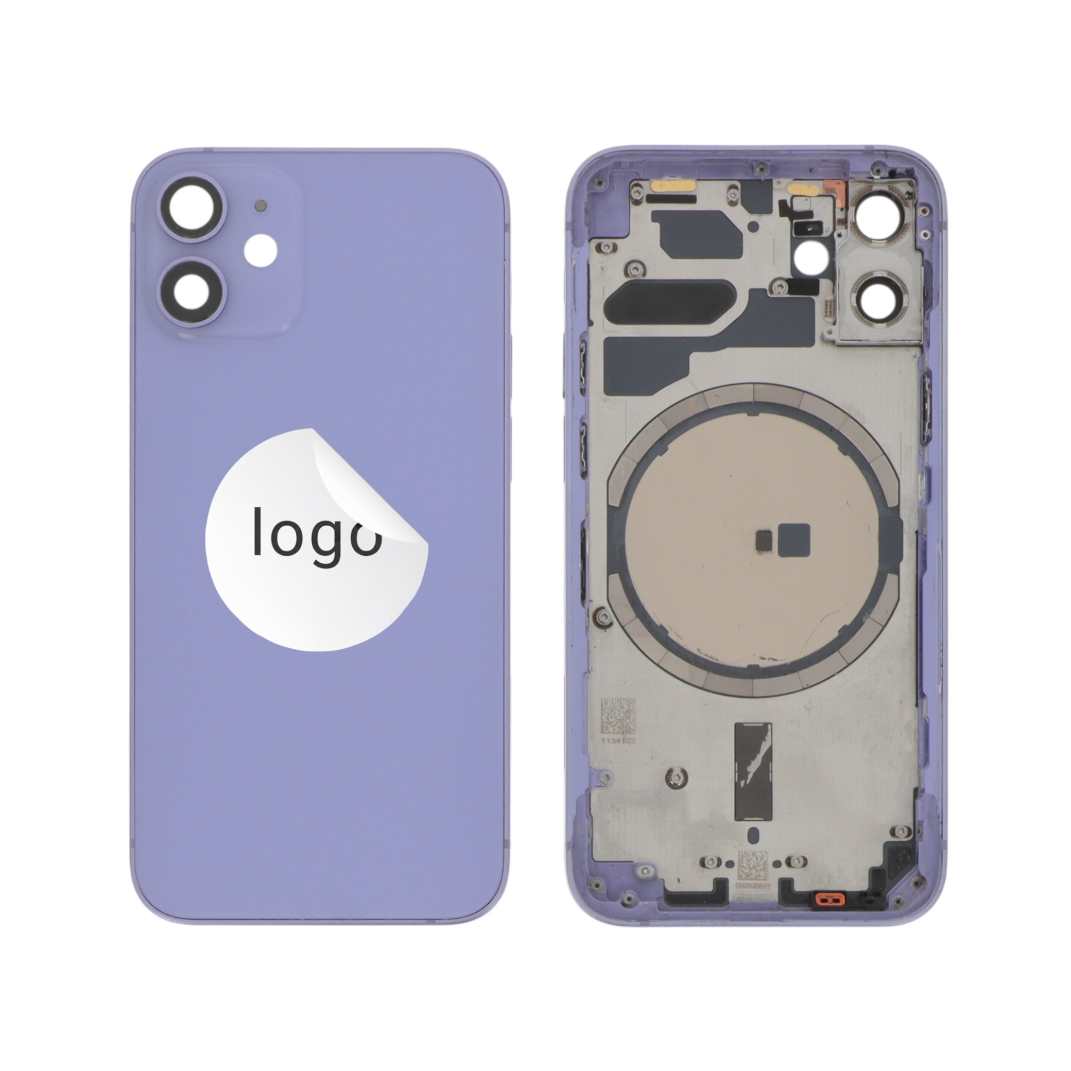 Châssis Complet Violet iPhone 12 Mini (Pulled B)
