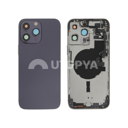 Châssis Complet Violet Intense iPhone 14 Pro Max (Avec MagSafe) (Sans Logo)