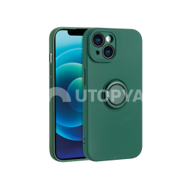 Coque Finger Grip iPhone 14 Pro (Vert Militaire)