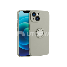 Coque Finger Grip iPhone 15 Pro (Gris)