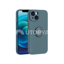 Coque Finger Grip iPhone 16 Plus (Bleu)