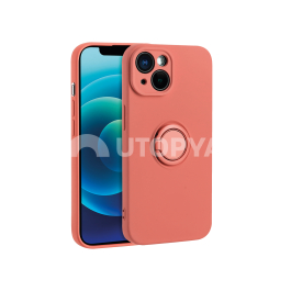 Coque Finger Grip iPhone 16 Pro Max (Rouge Aubépine)
