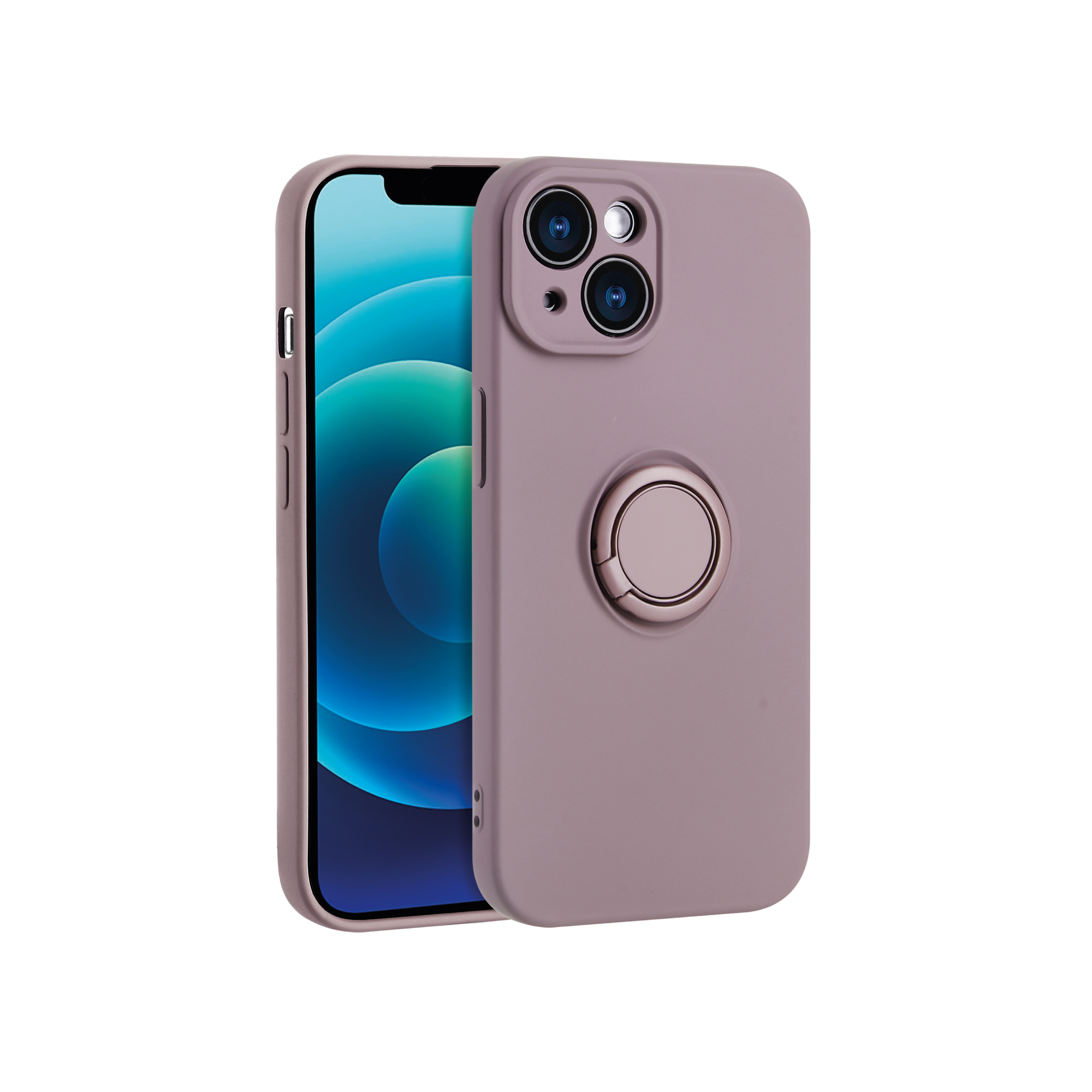Coque Finger Grip iPhone 16e (Cerise)