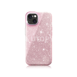 Coque Glitter iPhone 16 Pro (Rose)