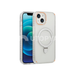 Coque Metal Ring MagSafe iPhone 15 Pro Max (Clear)