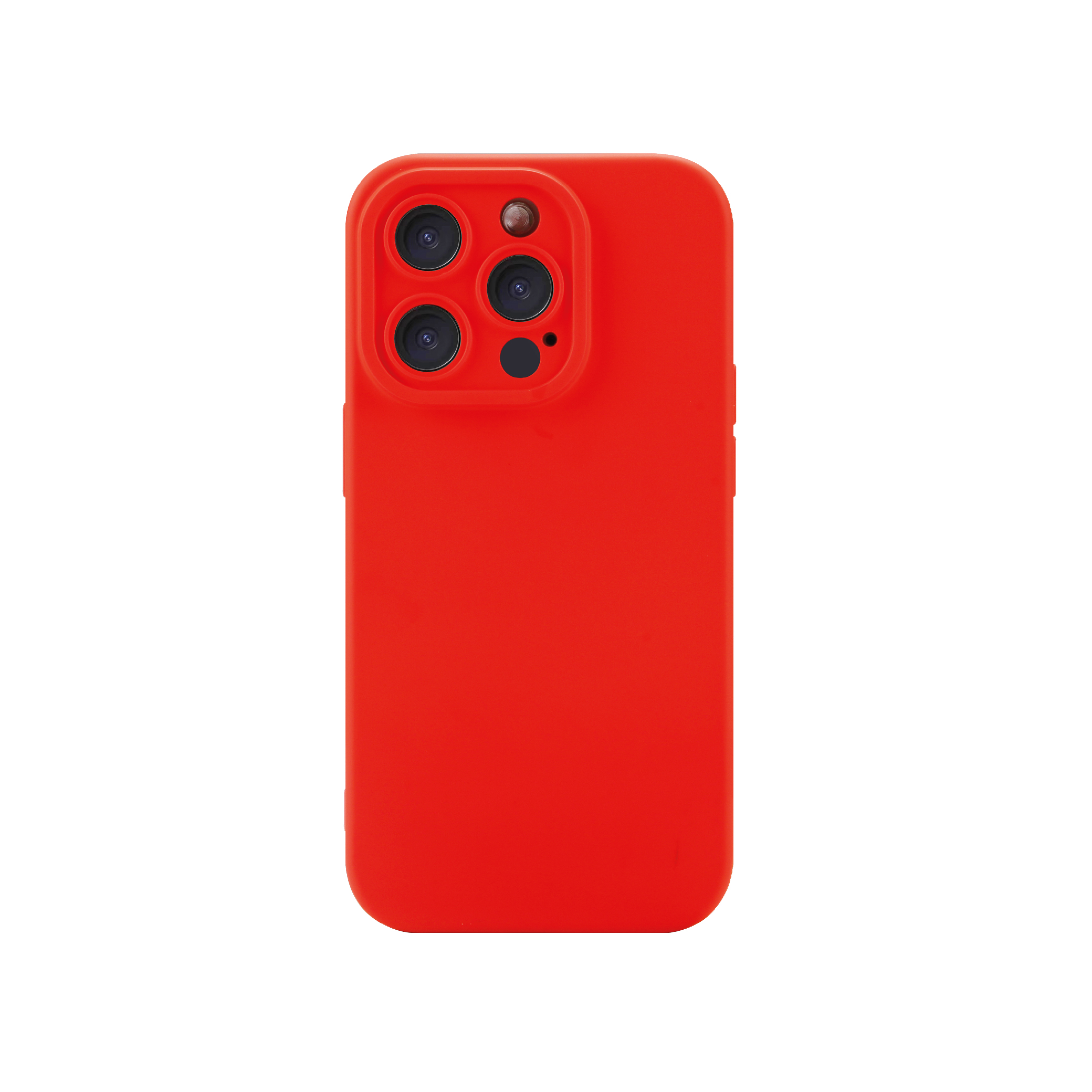 Coque Silicone iPhone 16e/17e (Rouge)