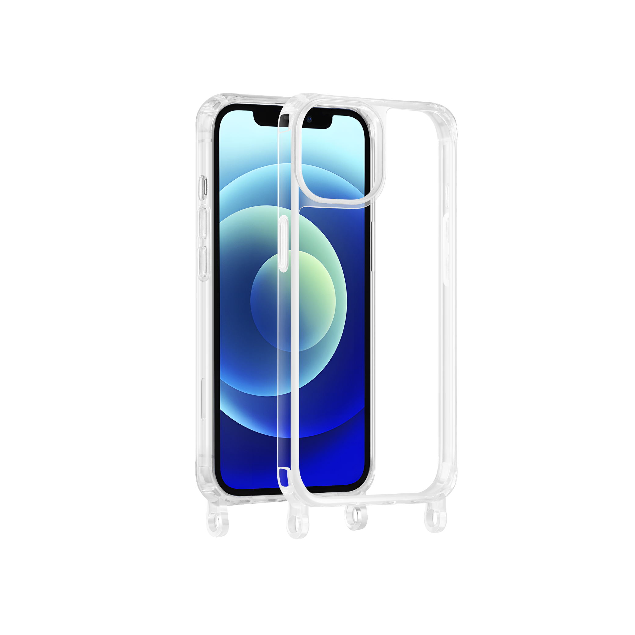 COVERME Coque Anneaux iPhone 13 Pro (Clear)