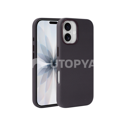 COVERME Coque CANVAS MagSafe iPhone 15 (Violet Foncé)