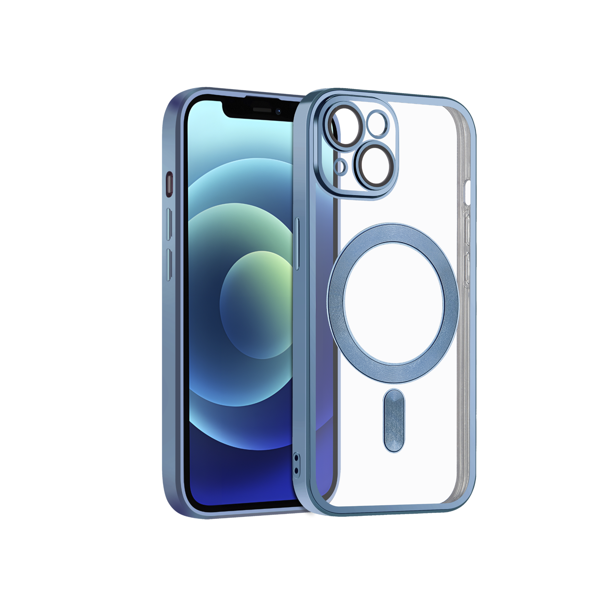 COVERME Coque HALO Magsafe iPhone 15 (Bleu Polaris)