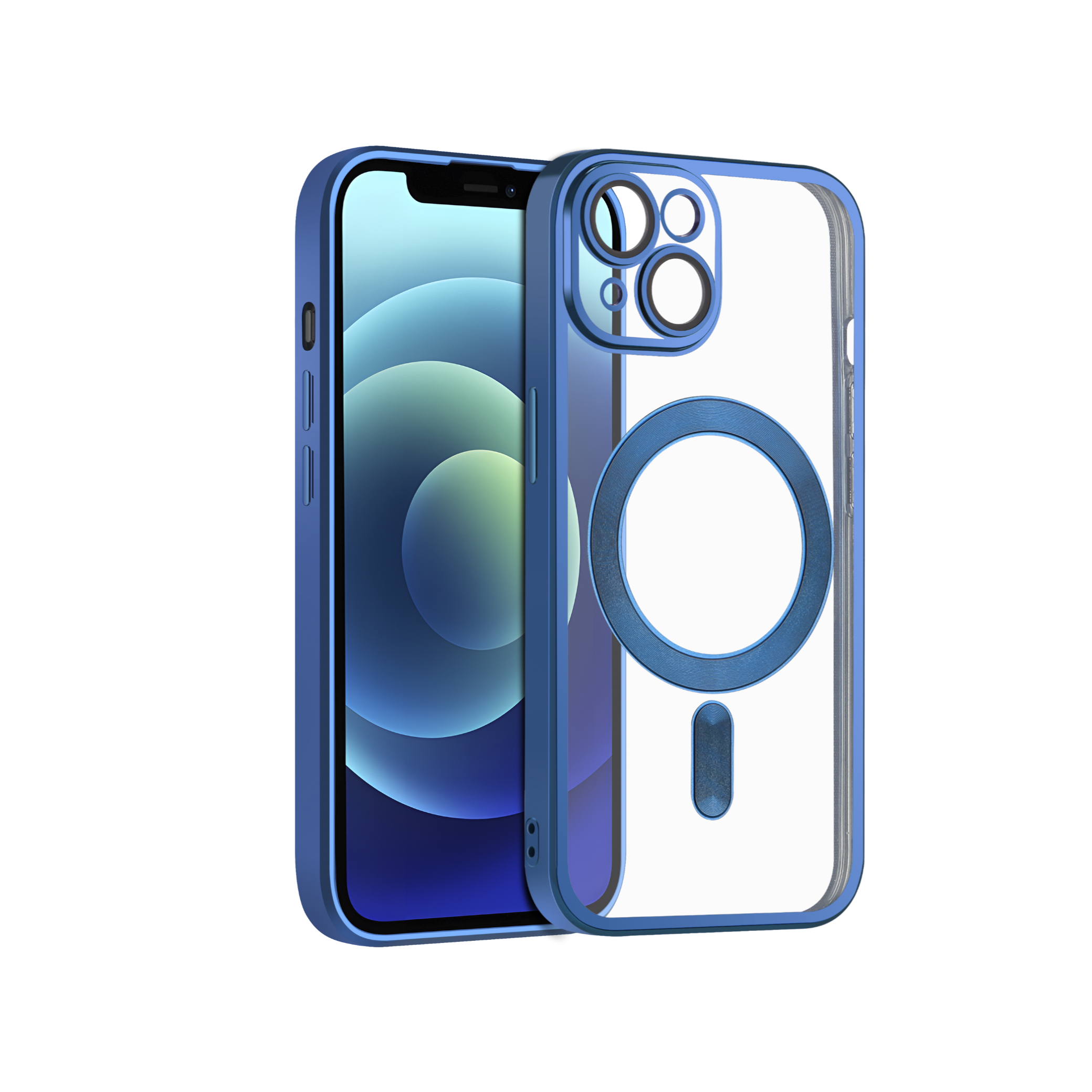 COVERME Coque HALO Magsafe iPhone 16 (Bleu Saphir)