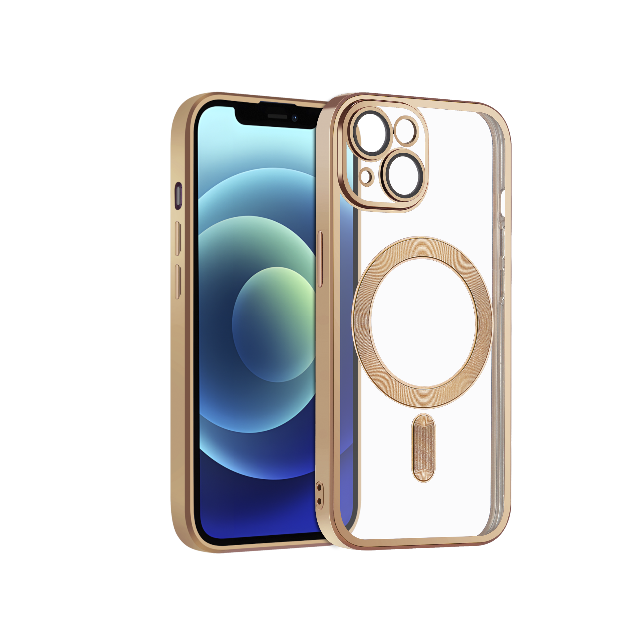 COVERME Coque HALO Magsafe iPhone 16 Pro Max (Gold)