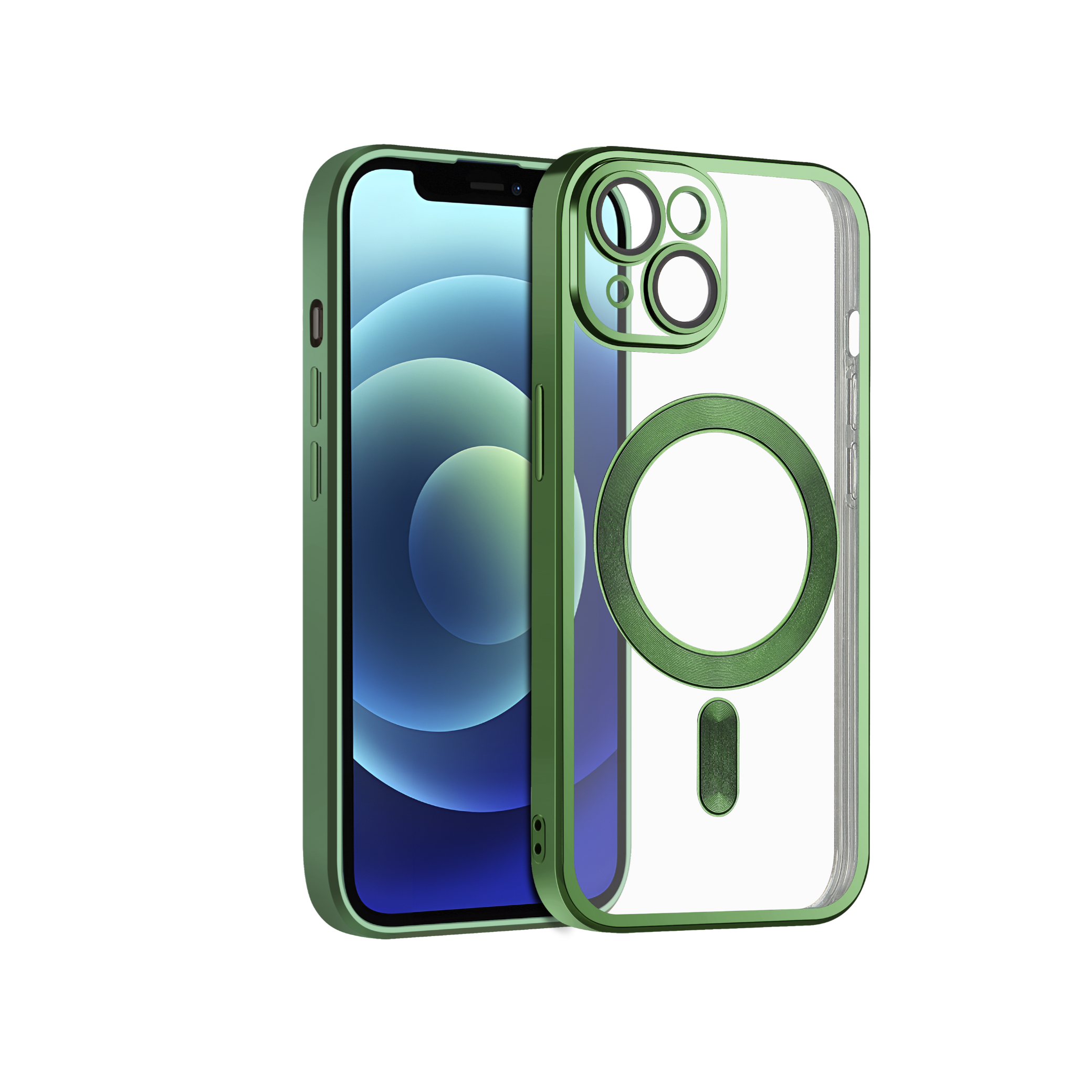 COVERME Coque HALO Magsafe iPhone 16 Pro (Vert Boreal)