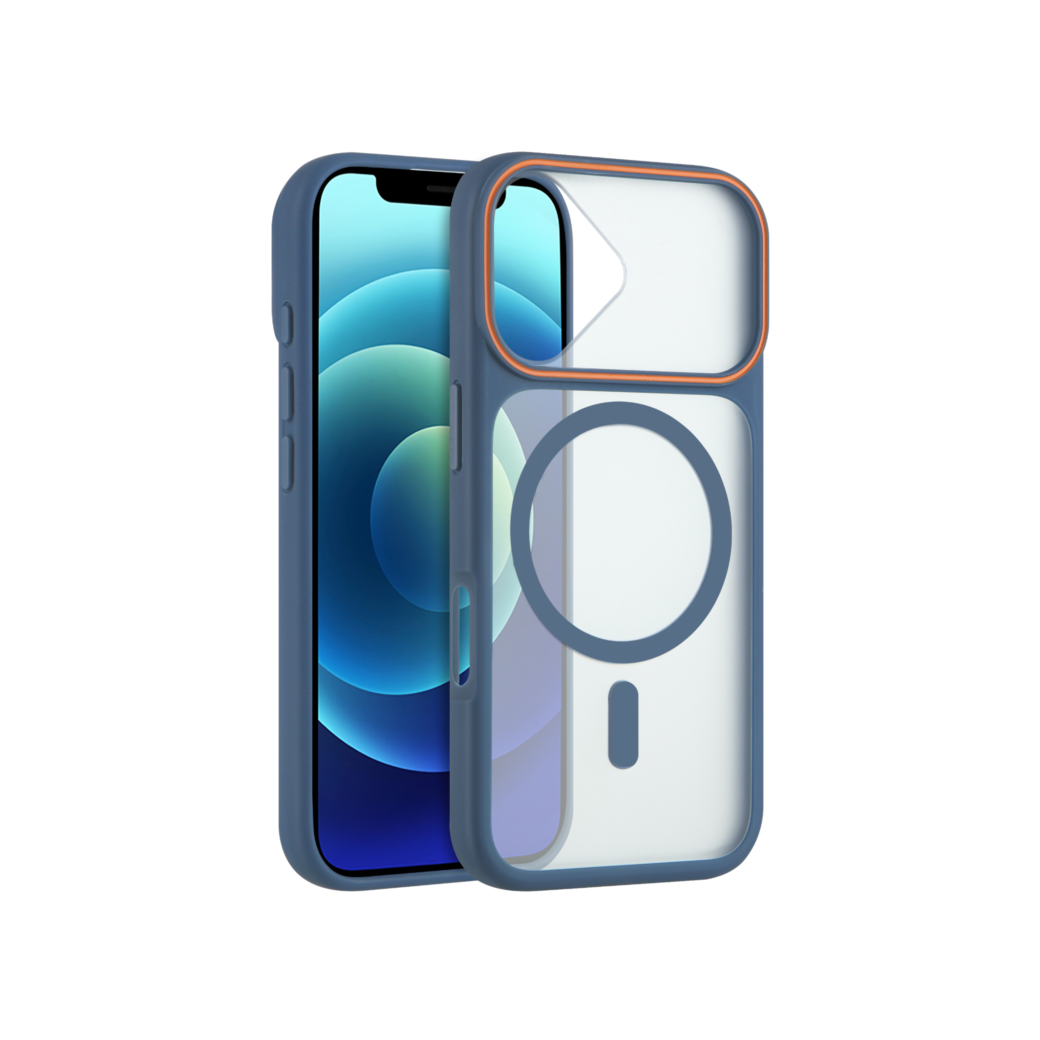 COVERME Coque PHANTOM iPhone 12/12 Pro (Bleu Roi)