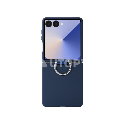 COVERME Coque Ring Galaxy Z Flip7 (Bleu Marine)