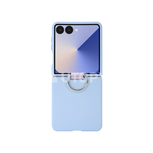 COVERME Coque Ring Galaxy Z Flip8 (Bleu Lavande)