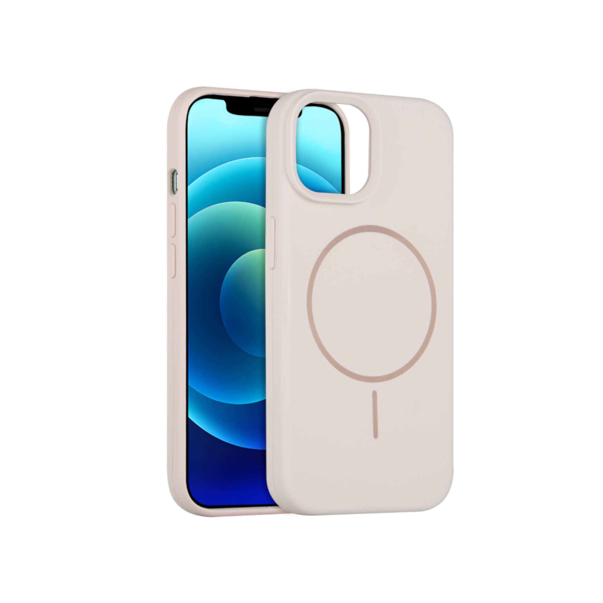 COVERME Coque Skin MagSafe iPhone 12 Pro Max (Rose Pastel)
