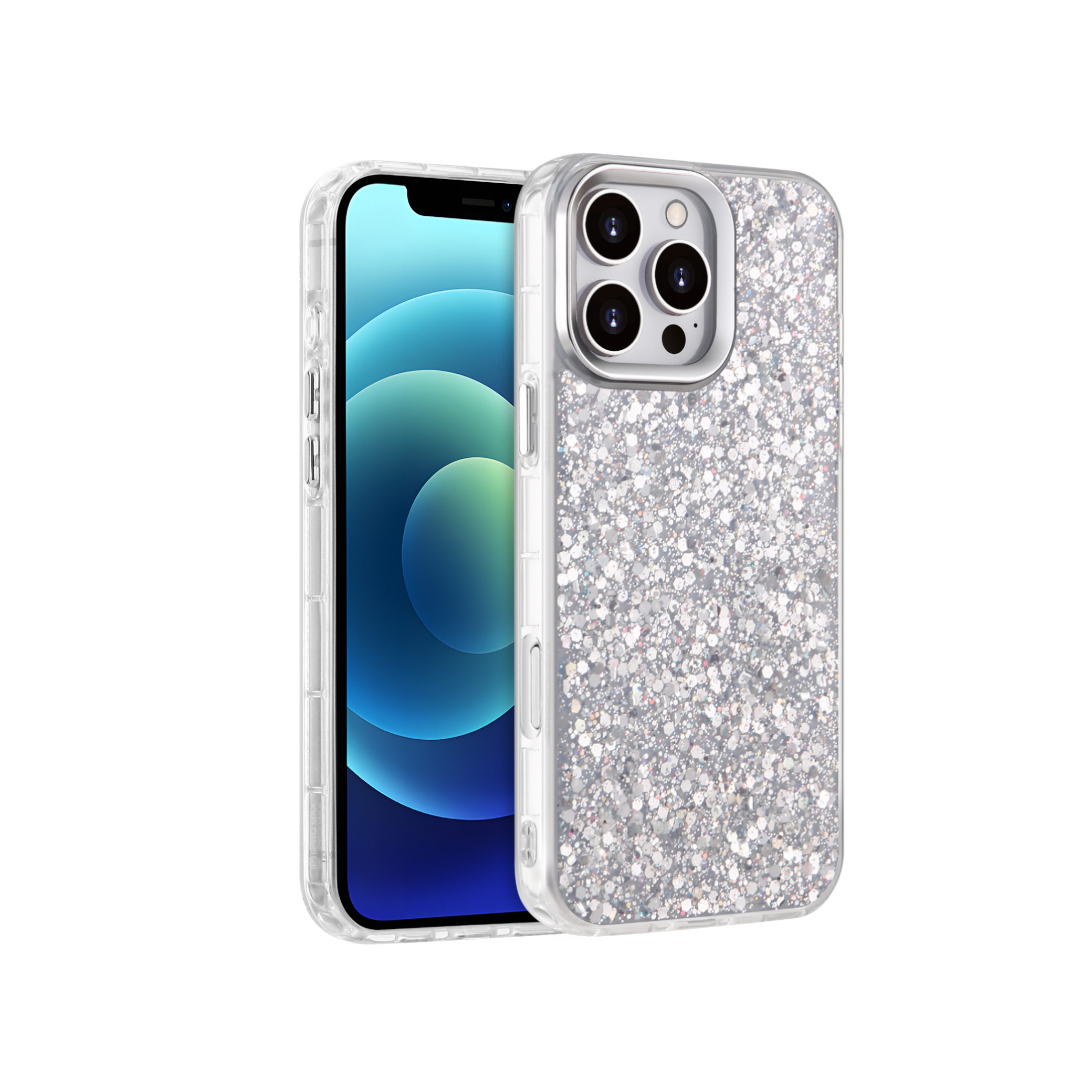 COVERME Coque STARDUST iPhone 17 Pro Max (Argent)