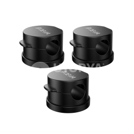 DEVIA Lite1 360° Kit 3 Organisateurs de Câbles Magnétiques (Noir)