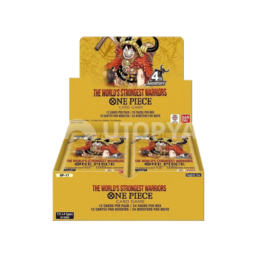 Display One Piece The World's Strongest Warriors OP-17 (JP)