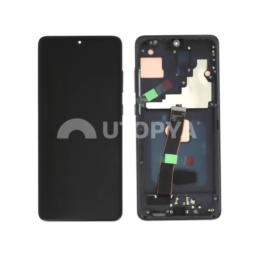 Ecran Complet Noir Galaxy S20 Ultra (G988B) (Soft OLED)