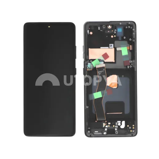 Ecran Complet Noir Galaxy S21 Ultra (G998B) (Soft OLED)