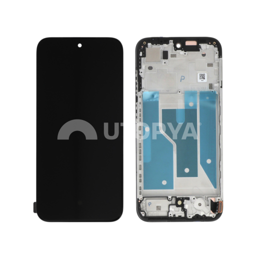 Ecran Complet Noir Moto G77 (ReLife)
