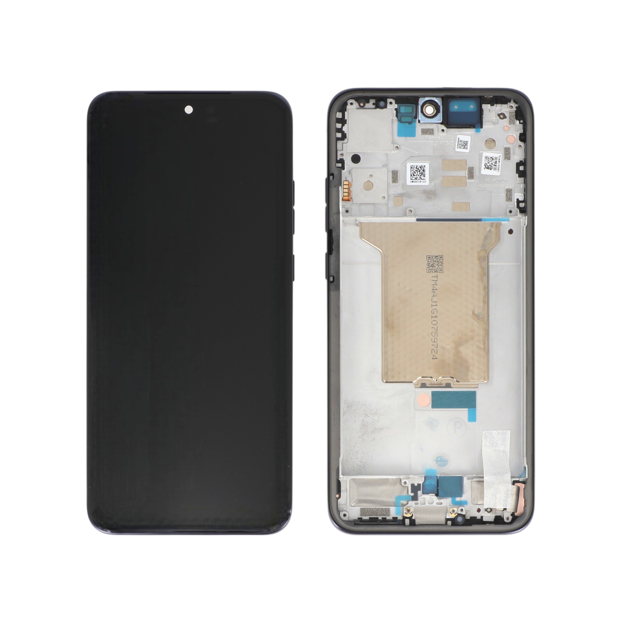 Ecran Complet PANTONE Silhouette Motorola Edge 70 Fusion