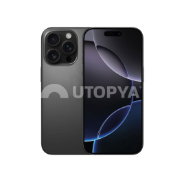 Factice Type iPhone 16 Pro (Titane noir)