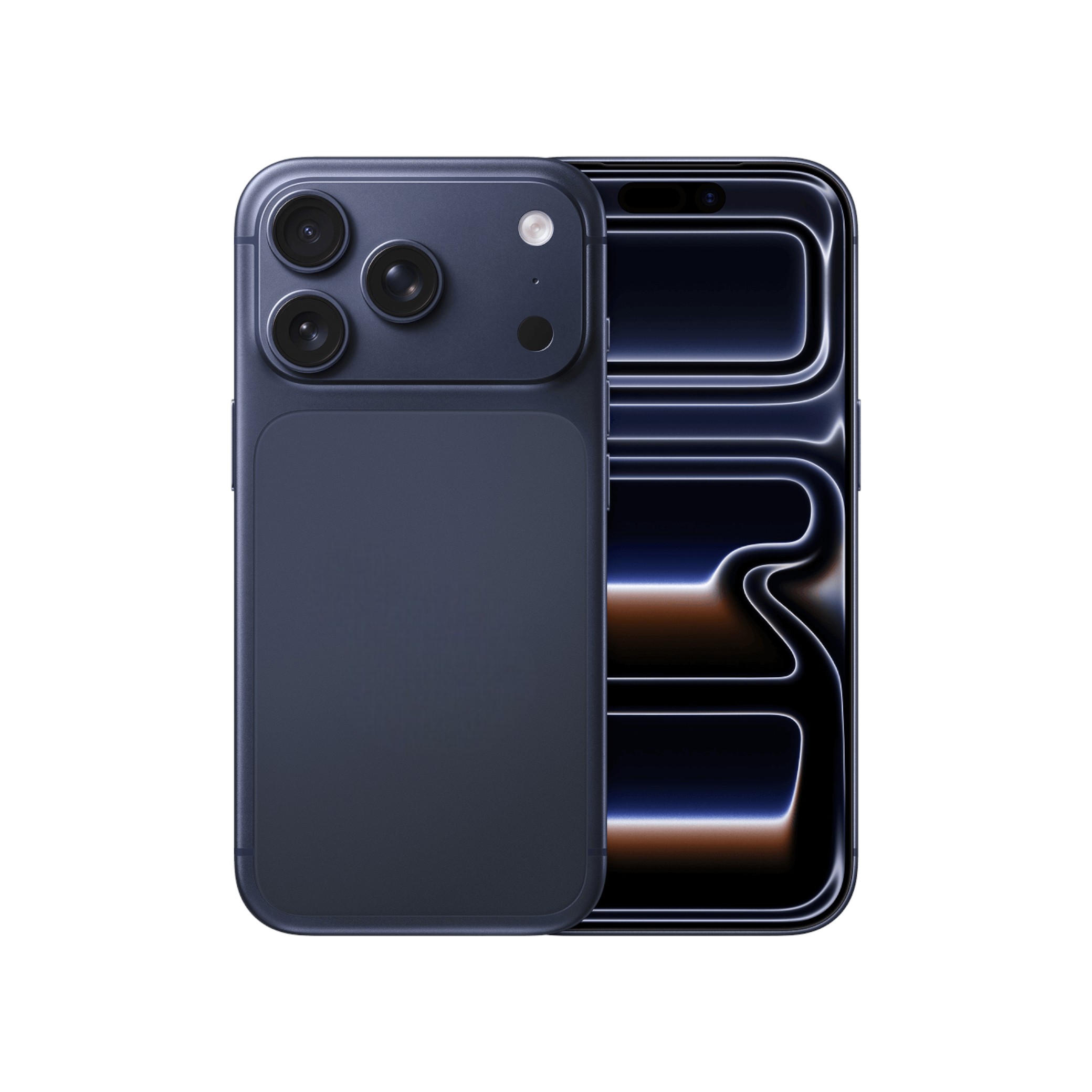 Factice Type iPhone 17 Pro (Bleu Intense)