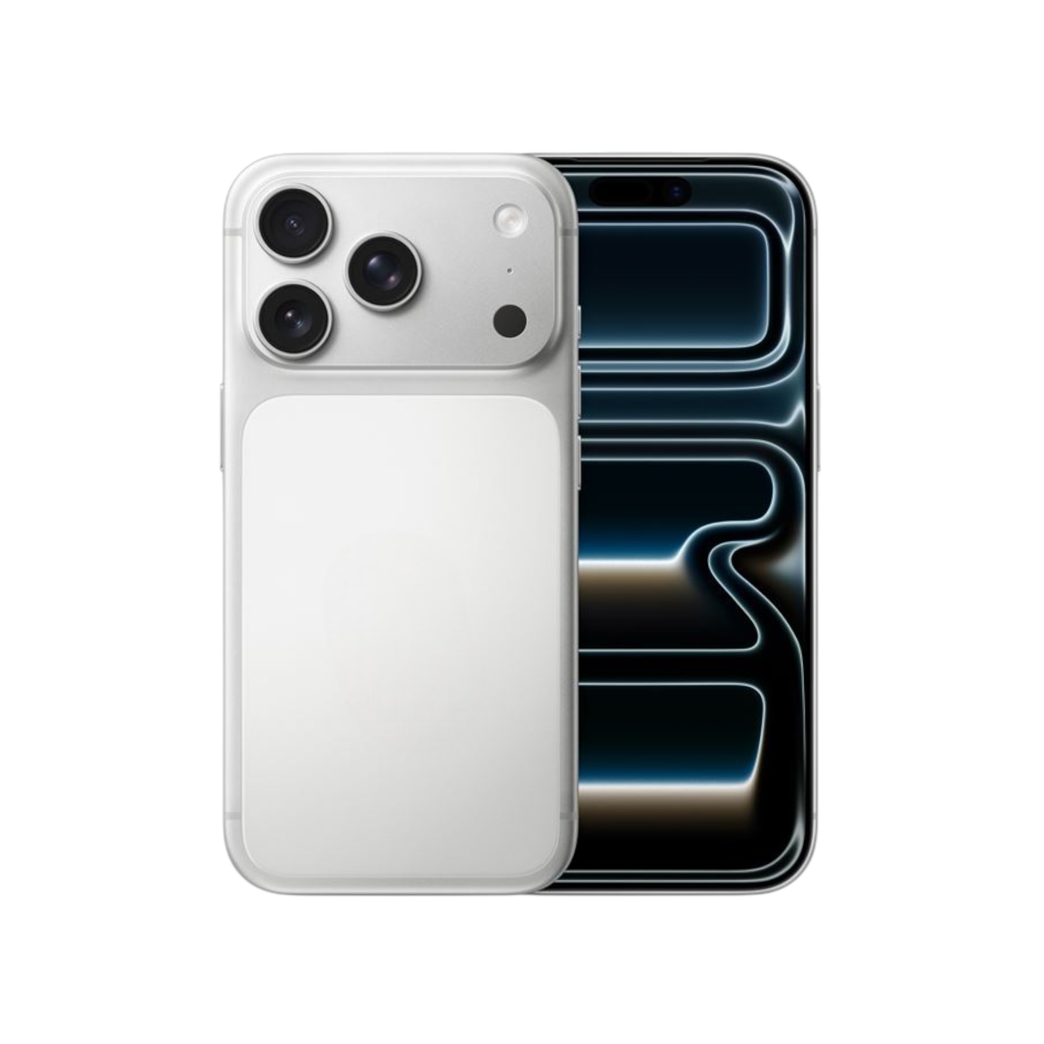 Factice Type iPhone 17 Pro Max (Argent)