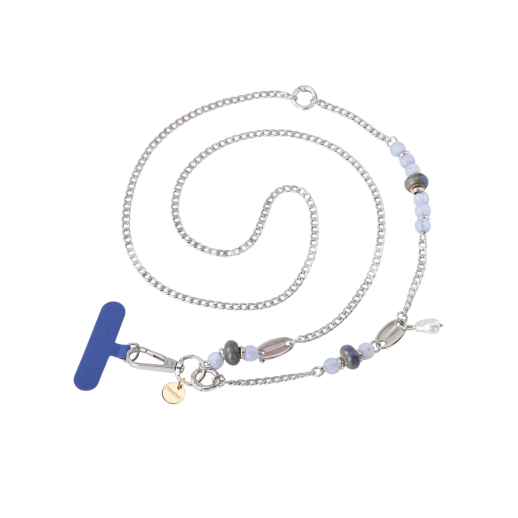 FAIRPLAY Chaîne Longue 120cm ROXANE (Bleu Marine)