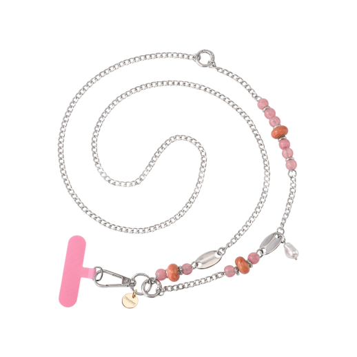 FAIRPLAY Chaîne Longue 120cm ROXANE (Rose)