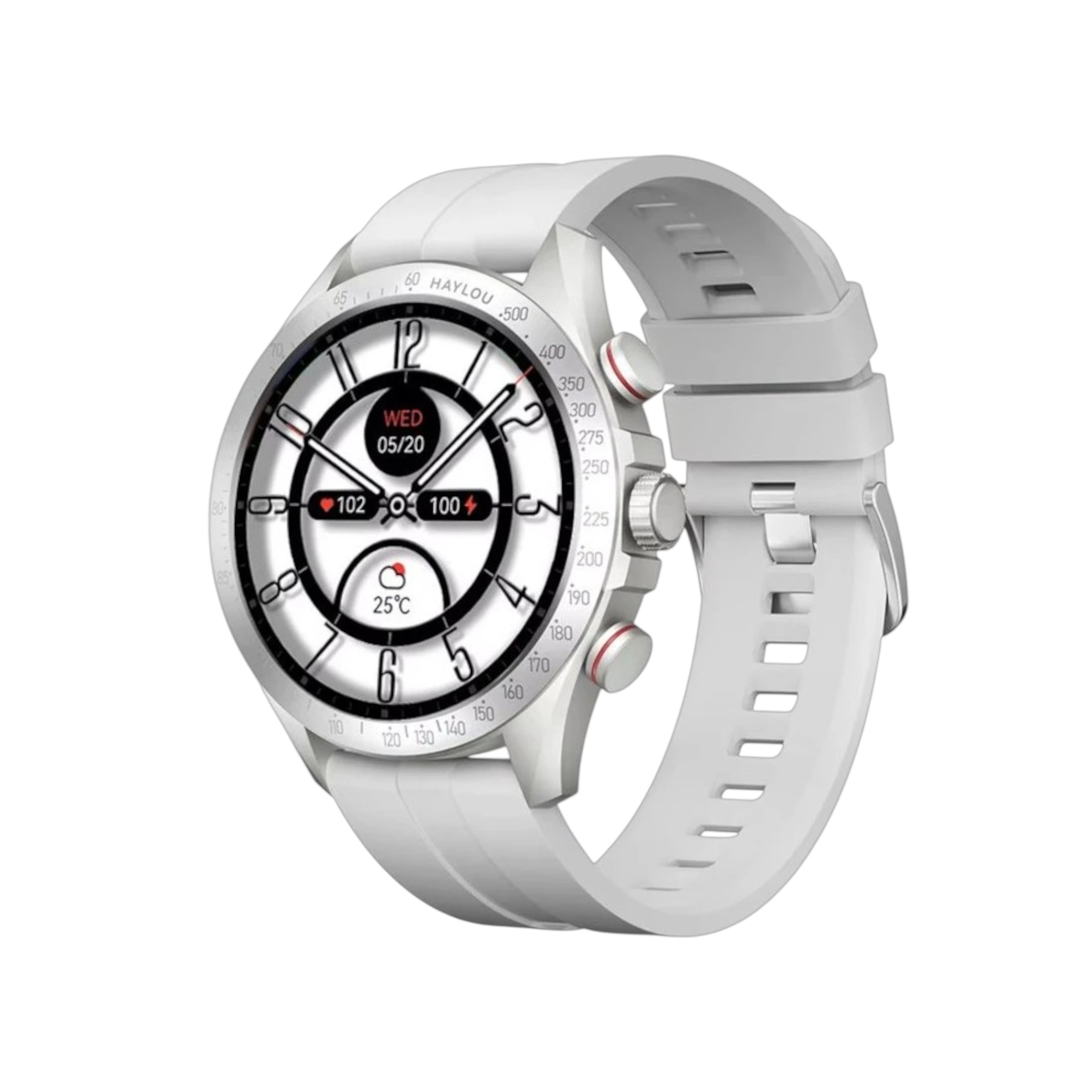 HAYLOU Smartwatch Solar Pro (Argent)