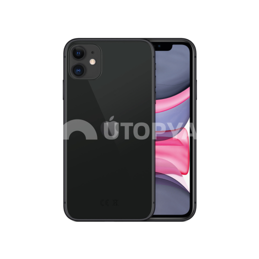iPhone 11 64 Go Noir (Grade C) (Margin VAT) (Refurb)