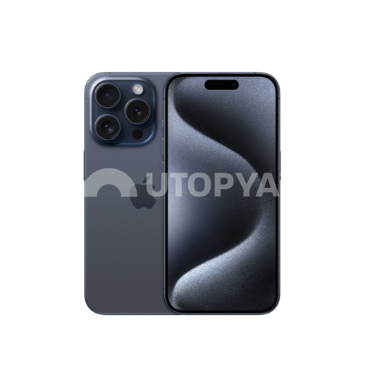 iPhone 15 Pro 128 Go Titane Bleu (Grade C) (Margin VAT) (Refurb)