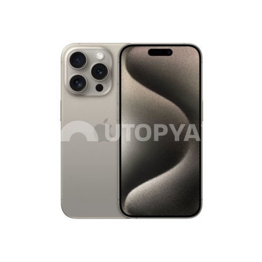 iPhone 15 Pro 128 Go (Titane Naturel) (Grade B) (Margin VAT) (Refurb)