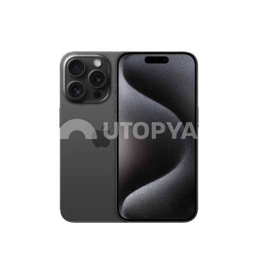 iPhone 15 Pro 256 Go (Titane Noir) (Grade A) (Margin VAT) (Refurb)