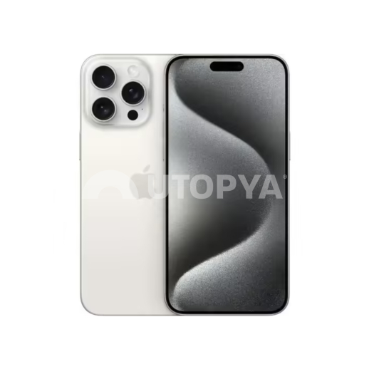 iPhone 15 Pro Max 256 Go Titane Blanc (Grade C) (Margin VAT) (Refurb)