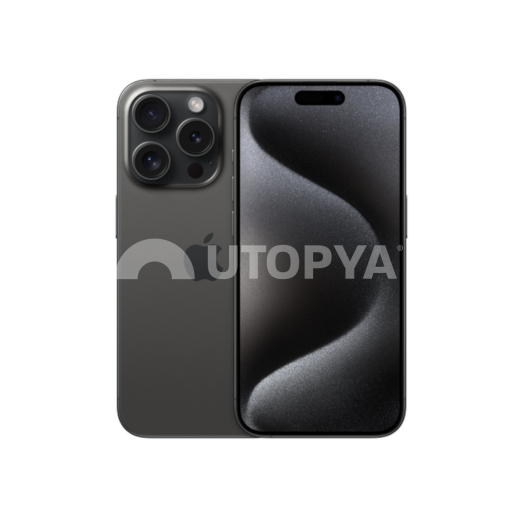 iPhone 15 Pro Max 256 Go Titane Noir (Grade B) (Margin VAT) (Refurb)