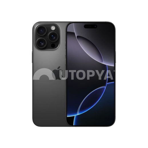 iPhone 16 Pro 128 Go (Noir Titane) (Grade A) (Margin VAT) (Refurb)