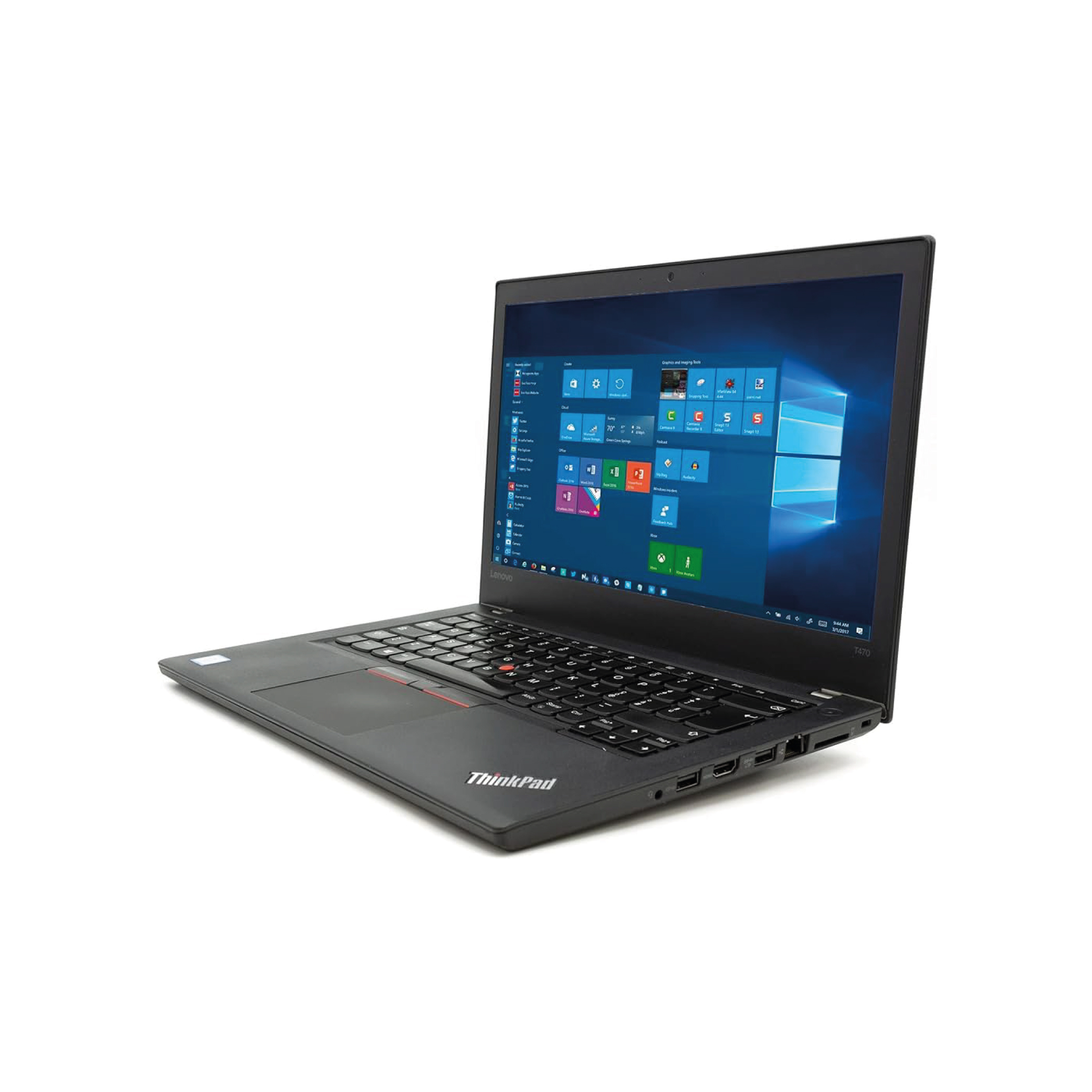 Lenovo ThinkPad T470 14'' - Core i5 6e Gen - SSD 256 Go - Ram 8 Go - AZERTY (Batterie Neuve) (Grade A)
